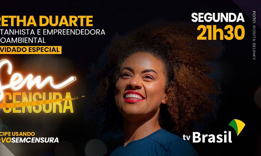 Center sem censura aretha duarte tv brasil divulgacao