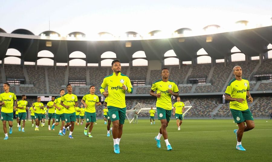 Center palmeiras penultimo treino mundial