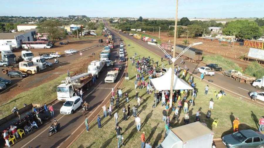 Center greve caminhoneiros