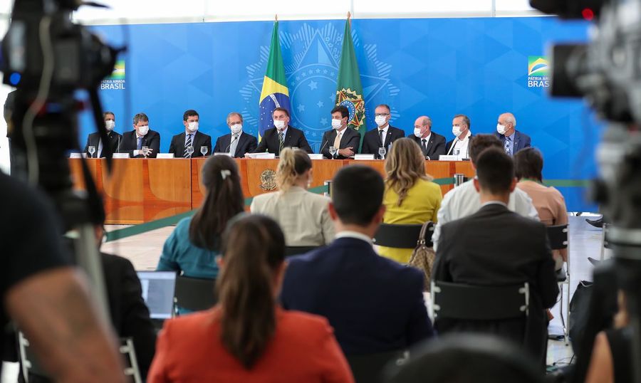 Center coletiva a imprensa jair bolsonaro coronavirus1803209926
