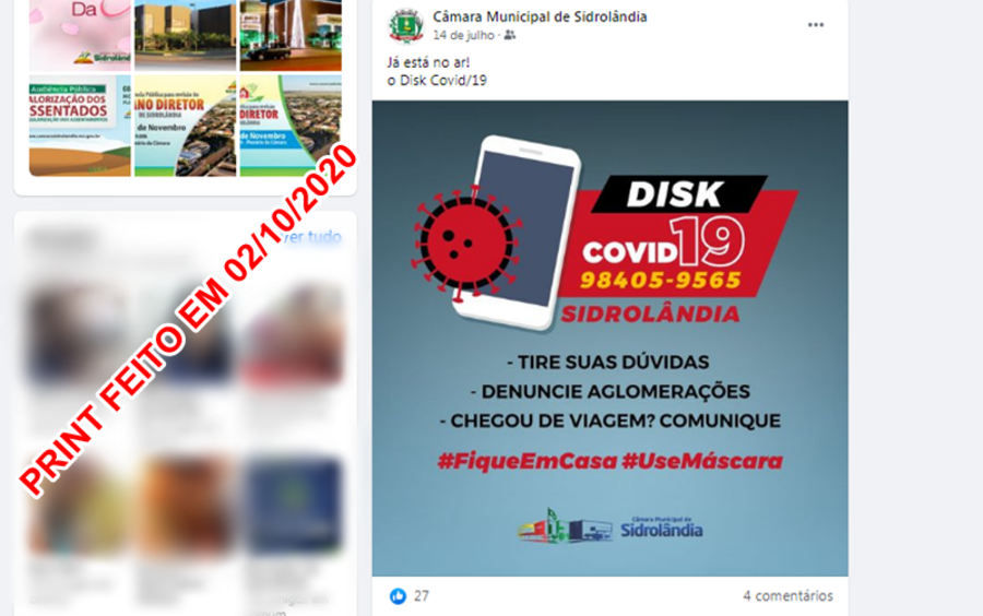 Center post face julho 2020 disk covid 19com logo