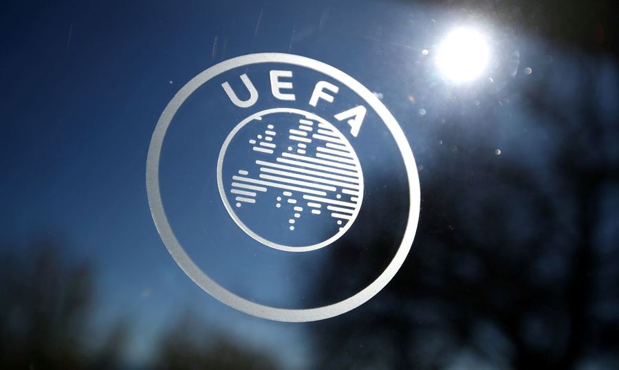 Center uefa logo reuters