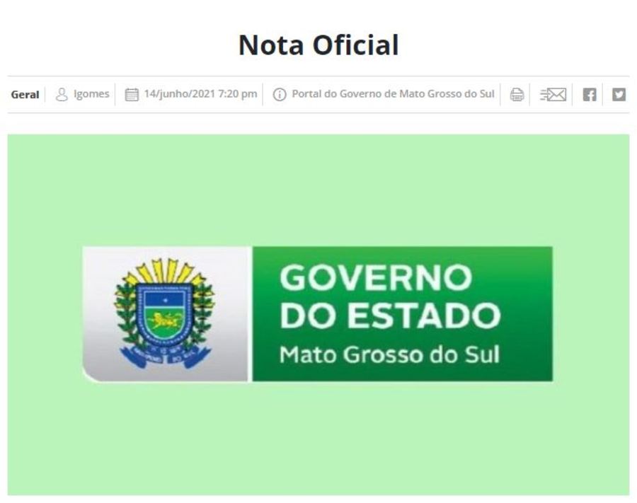 Center nota oficial