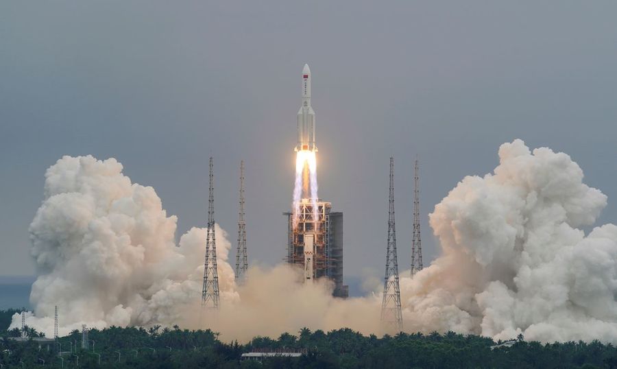 Center 2021 04 29t043739z 2054486049 rc2g5n91h3qv rtrmadp 3 space exploration china tianhe