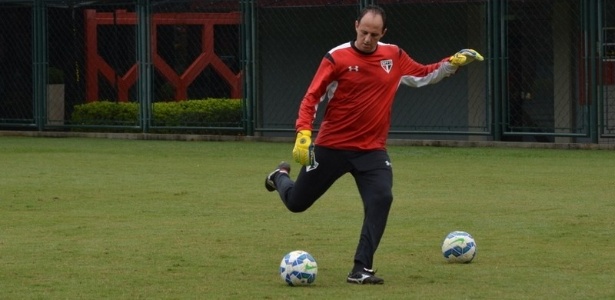 Rogerio ceni treina no ct da barra funda apos se recuperar de lesao 1435161460355 615x300