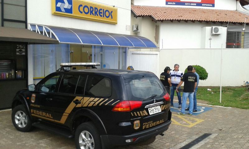 Roubo correios ar