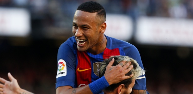 Neymar comemora gol do barcelona contra o deportivo la coruna 1476838524325 615x300