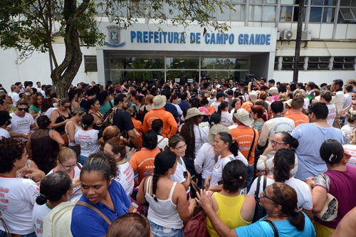 Protesto servidores prefeitura bruno henrique1