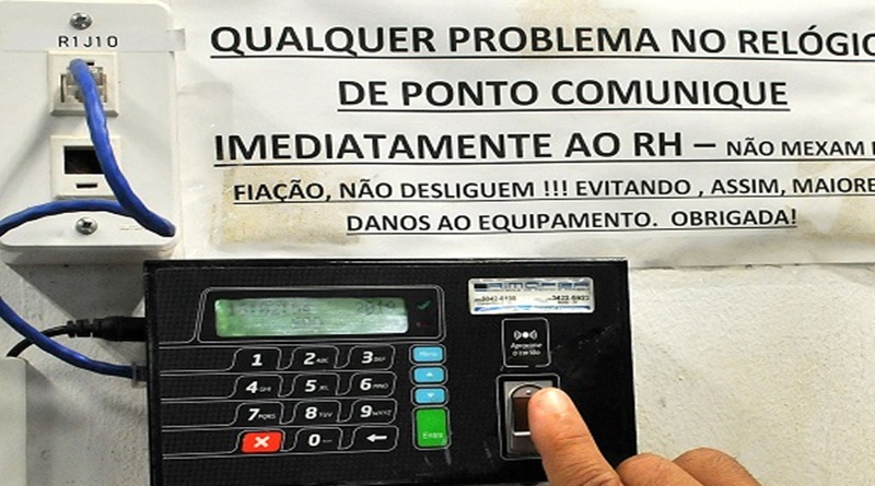 Relogio ponto estado vr