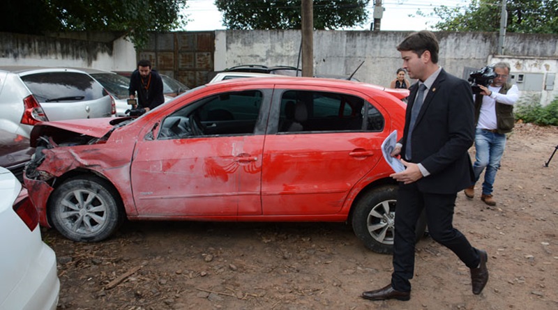 Carro uber delegado ricardo meireles alvaro rezende