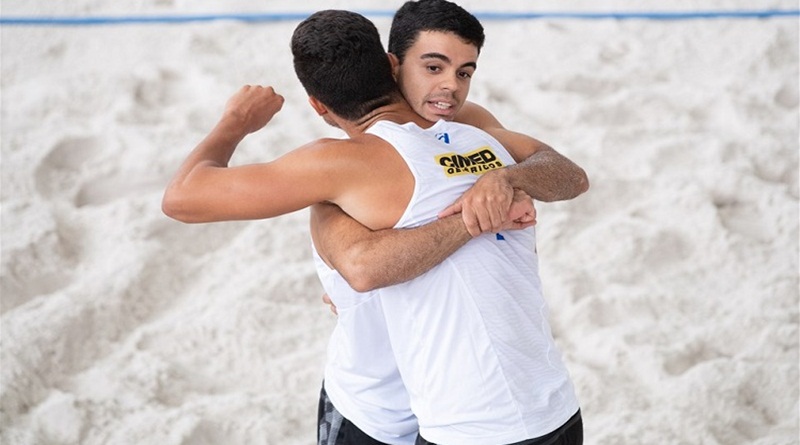 Esportes volei de praia saymon e guto3